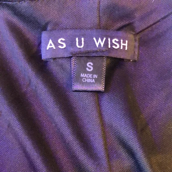 As U Wish Velvet Floral Print Black And Red Mini Dress - Picture 7 of 7